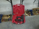 nailgun, craftsman air powered nailer in case