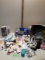 Misc Sewing/Craft Lot, thread, zippers, patterns and more