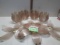 Vintage Lotus Flower Lamp Shades, Lotus Flower Glass Replacement
