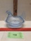 Vintage Light Blue Hen On Nest