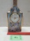 Hummingbird Porcelain Clock, Garden Whispers