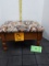 Vintage Foot Stool with storage