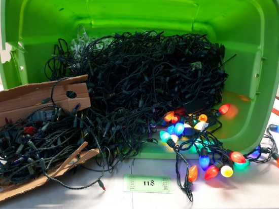 Christmas Light Lot, no all have been tested
