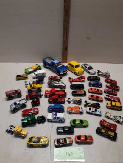 Die Cast Car and Truck Lot