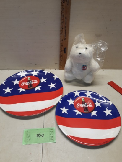 Coke Bear, Coke Plates