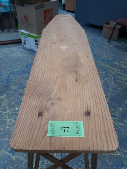 Vintage Wooden Ironing Board
