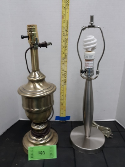 Lamp Lot, No Shades, untested