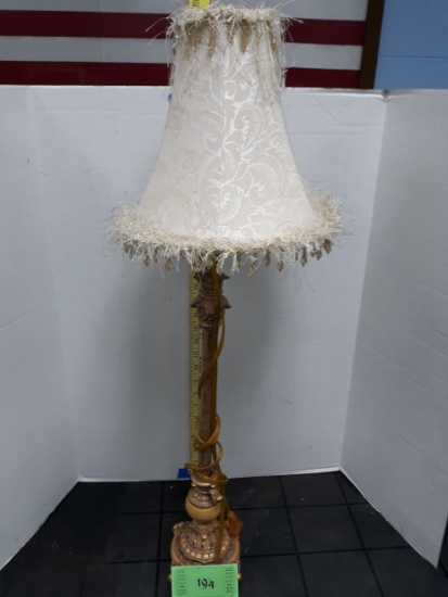 Decorative Metal Lamp, untested