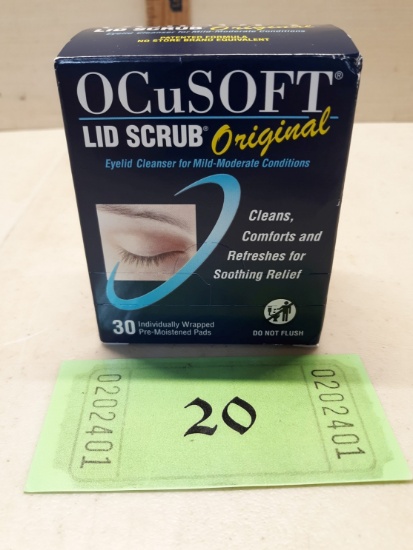 OCuSOFT Lid Scrub, NIB