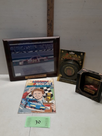 Bill Elliott Lot, Car, Comic Book and more