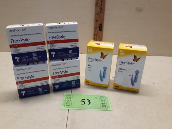 Abbott Free Style Lite Lancets, 28 gauge, NIB