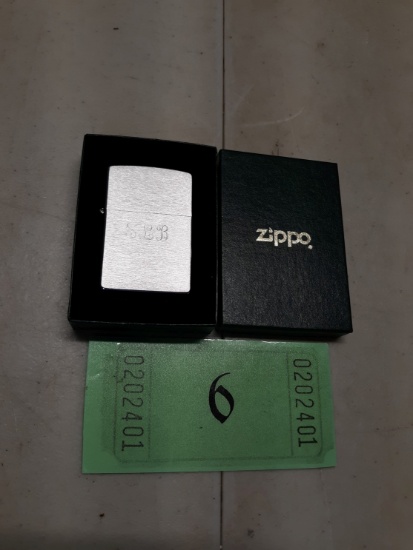 Vintage Engraved Zippo Lighter