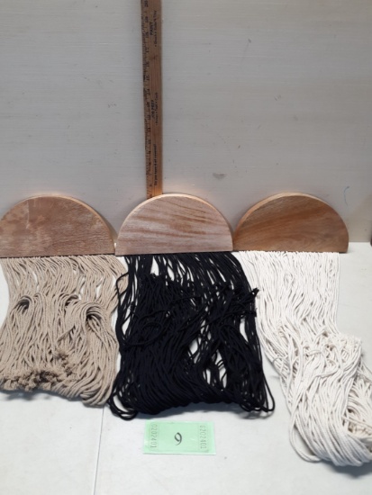 3pc Macrame Wall Hangings