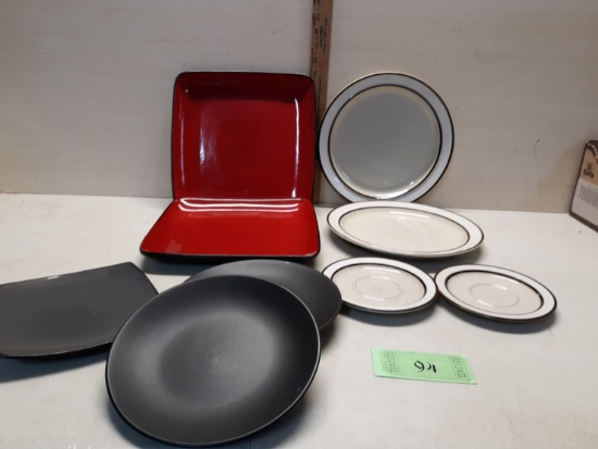 Misc Plate and Saucer Lot