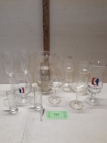 Clear Glass Lot, Candle Holders, Carnival glasses and more