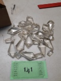 Chandelier Prism Pendants Lot