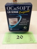 OCuSOFT Lid Scrub, NIB