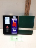 Vintage Zippo Lighter Set