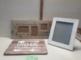 Wall Décor, Kitchen Sign, Photo Frame, Life Wall Photo Frame