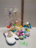 Easter Décor Lot, Tree, eggs and more