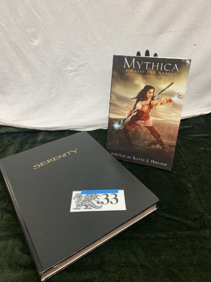 Books,  Serenity, Mythica. A Quest for Heroes, Kevin L Nielse