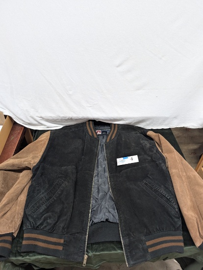 Leather Jacket, Free Country, Size L