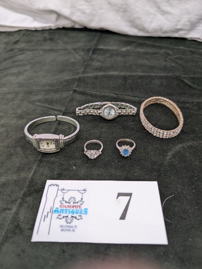 Vintage Costume Jewelry Items, watches