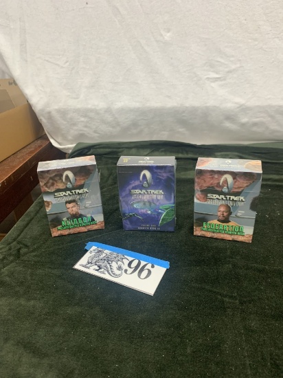 3x Star Trek CCG, 5 Limited Premium Pks