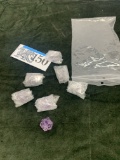 Dice Set, Amethyst