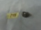 biker ring, skull with bat wings size 7.5 metal has not been tested