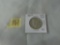 kennedy silver half dollar, 1968-D in card AU grade