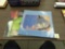 vintage records, lot of 3 classic rock records from the dire straits, lynyrd skynyrd, and quiet riot