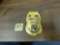 pinkerton badge, real vintage brass badge from the popular private investigation and security compan