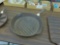 cast iron, wagners 1891 usa grill skillet 11in across