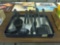 kitchen tool lot, nice mixed lot of industrial grade black plastic kitchen items