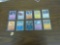 pokemon cards, 10 english holographic cards in mint shape all in hard top loaders