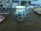 folk art pottery, handmade and signed romanian korond pottery vase very rare 6in tall