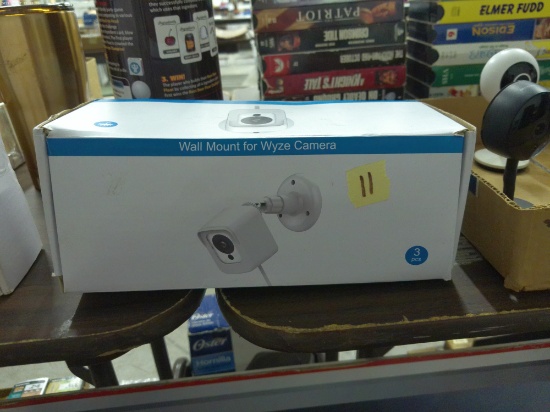 security camera mount, outdoor safe for use with wyze cameras new in box