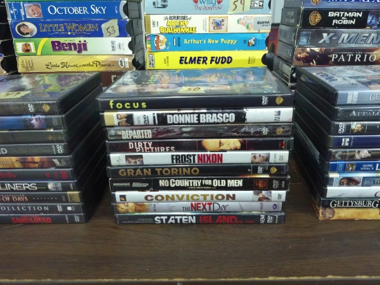 action and thrillers on dvds, 10 total includes some hard to find titles