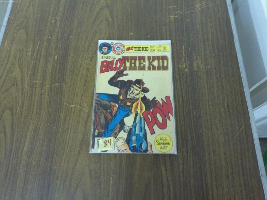 charlton comic, special billy the kid #127 35 cent cover