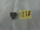 sterling 4H pin, vintage rare maintenace pin 3.6g
