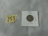 buffalo nickel, 1934 in card