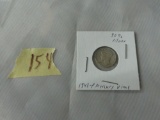 mercury dime, 1943-P silver in card