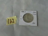 kennedy silver half dollar, 1968-D in card AU grade