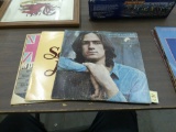 vintage records, lot of 3 classic rock records from james taylor, bread, and the dave clark five