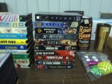 action and scifi vhs, lot of 10 total includes some rare titles