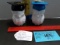 Vintage DR Hoot white milk glass Graduation, AVON