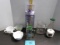 Misc Lot, Cups, Jars, Water Jug and more