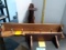 Vintage Wooden Shelves and Paper Towel Holder