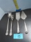 Vintage Serving Utensils, unmarked